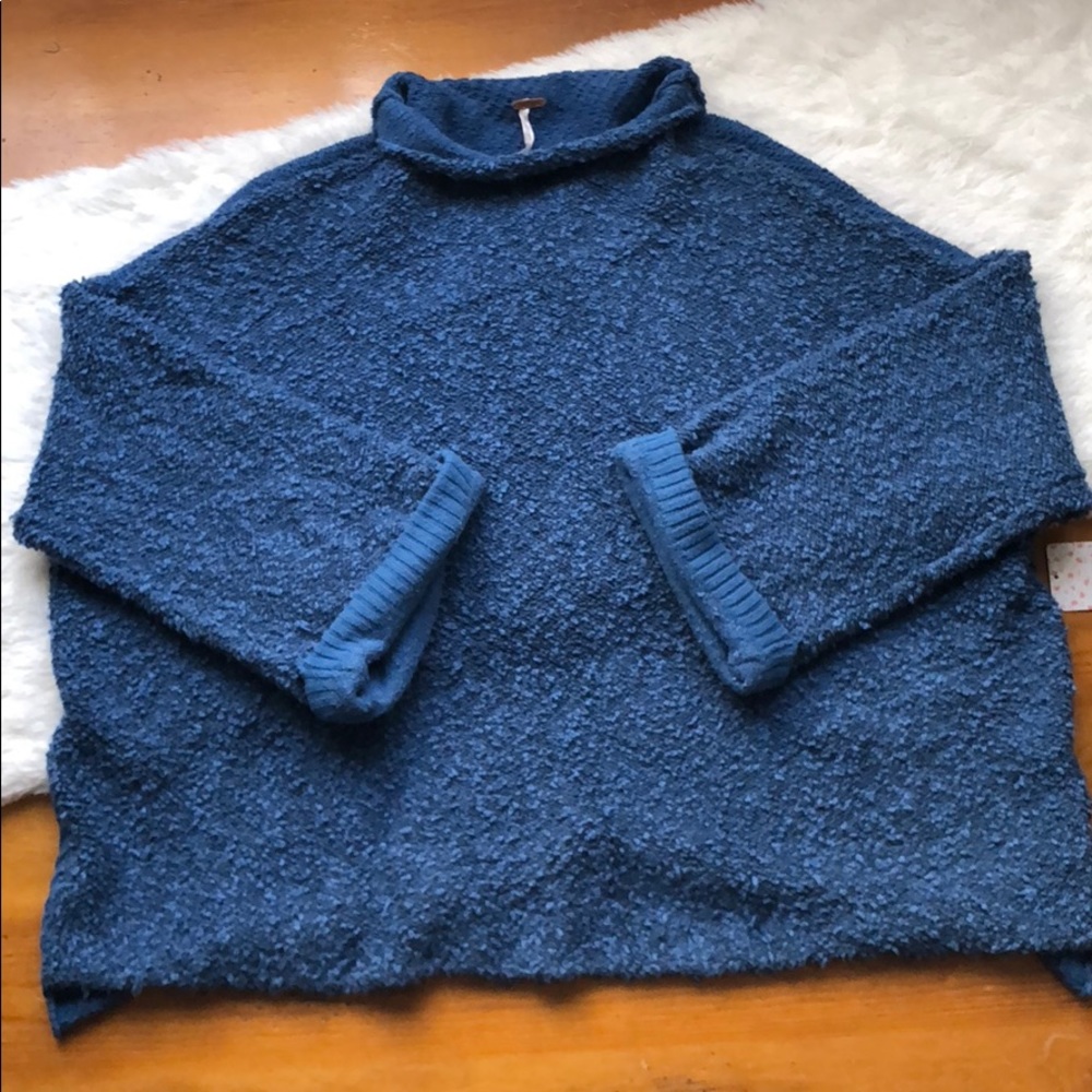 Free People Mix Pattern Pullover Sweater - Picture 3 of 5